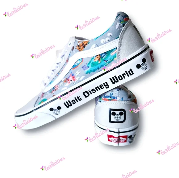 DISNEY WORLD 50TH ANNIVERSARY VANS SNEAKERS - Picture 3 of 7